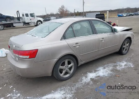 2007 Hyundai Sonata Gls from USA, damaged, VIN 5NPET46C97H193316